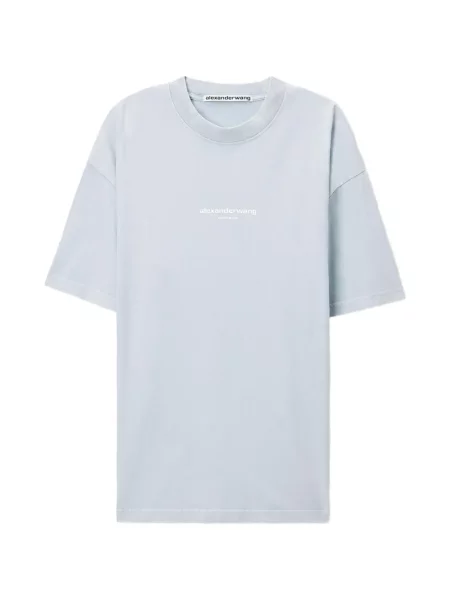 Tričko Alexander Wang modrá
