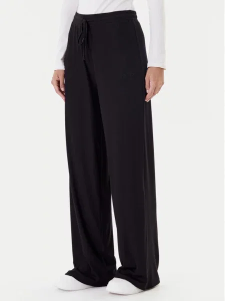 Hlače Guess LIA bela črna