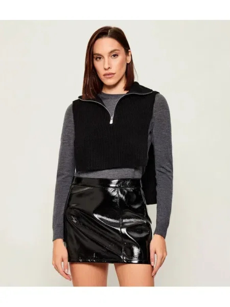 Fular tip guler PINKO Cipro negru