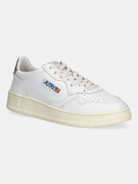 Sneakers Autry Medalist Low Wom Leat/ Leat White/ Gold EUR 36 alb