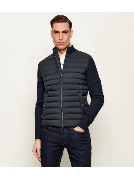 Herno De puf de lână geacă cu adaos de mătase