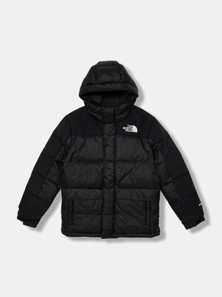 The North Face geacă de puf pentru copii TEEN HMLYN DOWN SHORT PARKA negru