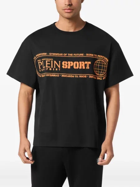 Tricou Plein Sport cu imagine negru