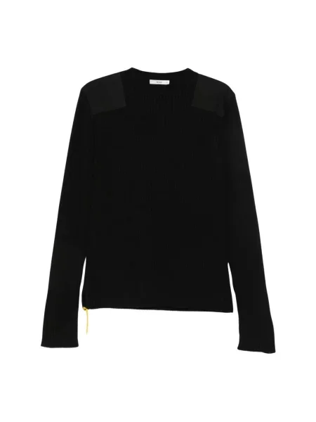 Sweter Fendi wełniany czarny