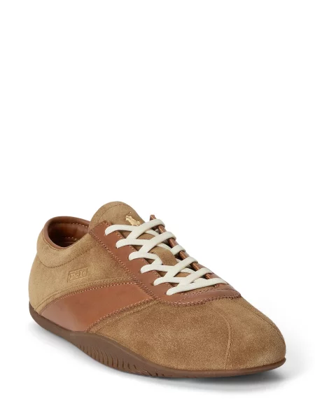 Sneakerși Polo Ralph Lauren maro