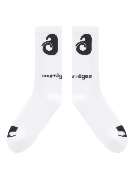 Чорапи Courreges бяло