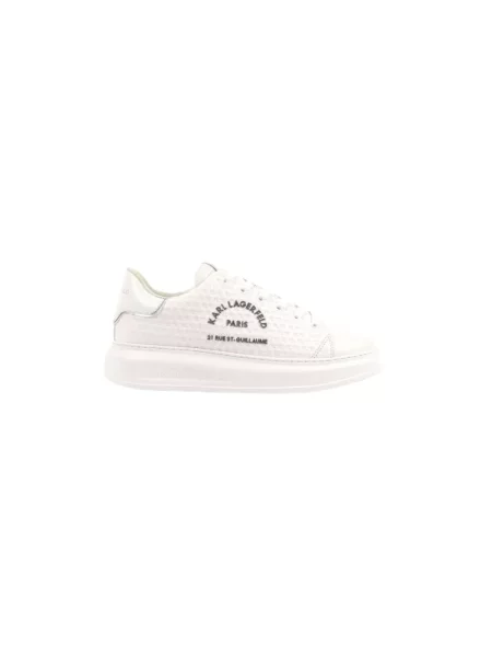 Sneakersy KARL LAGERFELD białe
