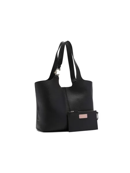 Shopperka Coccinelle retro czarna