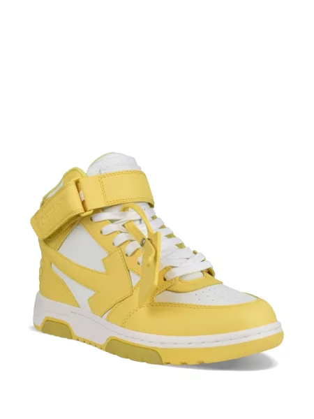 Sneakerși Off-white business alb