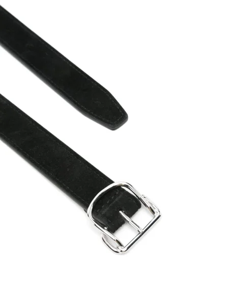 Curea Toteme din piele de căprioară negru
