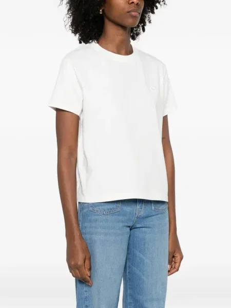 Haftowana koszulka Maje biała