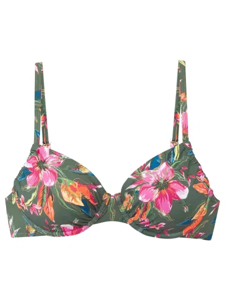 LASCANA Bikini zgornji del / mešane barve zelena