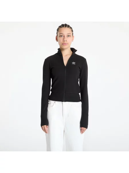 Bluza rozpinana Adidas Originals z autografem czarna