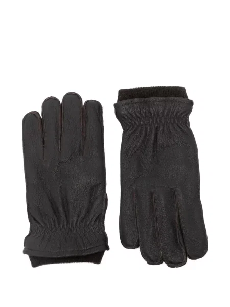 Mănuși Barbour din piele maro