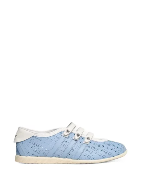 Top Adidas Climacool alergare plic cu volane alb