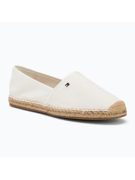 TOMMY HILFIGER Espadrilky bílá béžové