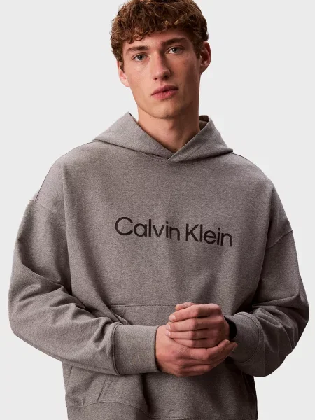 Махрова толстовка Calvin Klein сіра