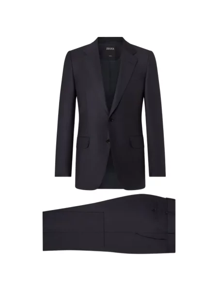 Costum Zegna de lână albastru