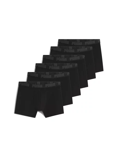 Bokserki 6 par czarne