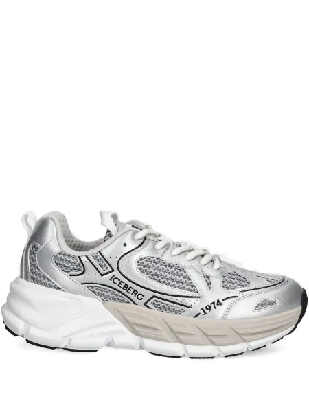 Sneakerși Iceberg plasă argintiu