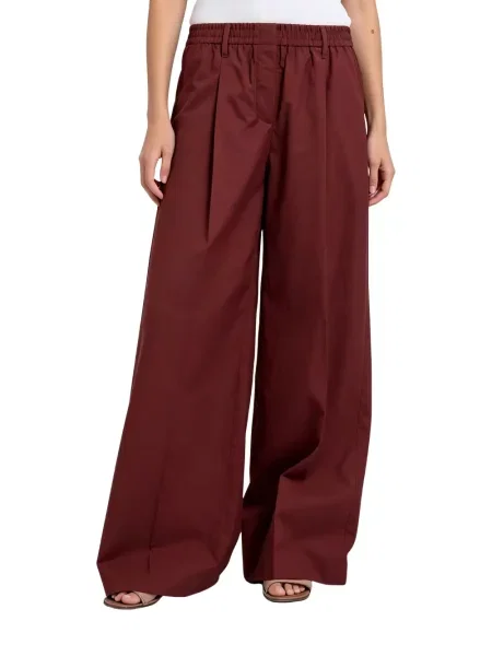 Pantaloni Brunello Cucinelli roșu