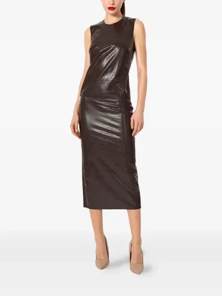 Top Wolford fără mâneci maro