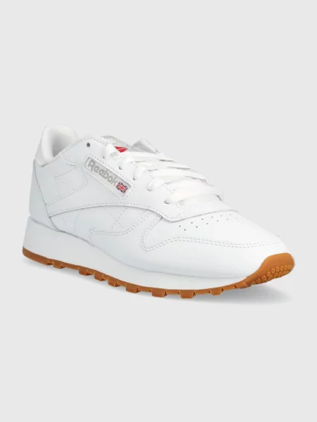 Sneakerși Reebok Classic din piele clasici alb