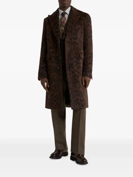 Jacquard kabát Etro barna