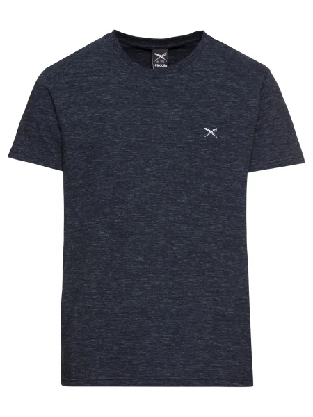 Iriedaily Tricou Chamisso albastru închis alb
