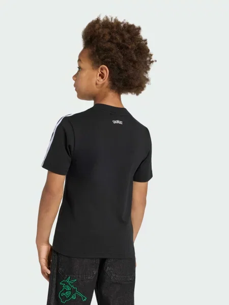 Детская футболка Adidas черная