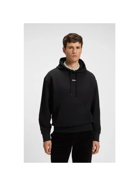 Bluza z kapturem Hugo czarna