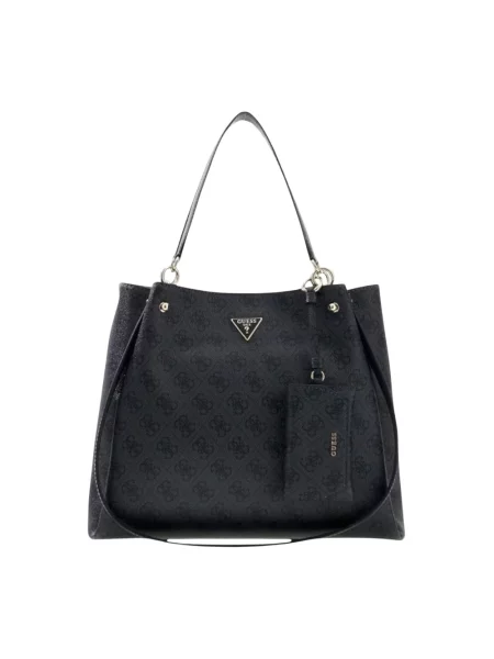 Shopperka Guess z logo czarna
