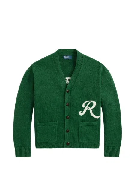 Șapcă Polo Ralph Lauren cu decolteu în V cu autograf în carouri albastru