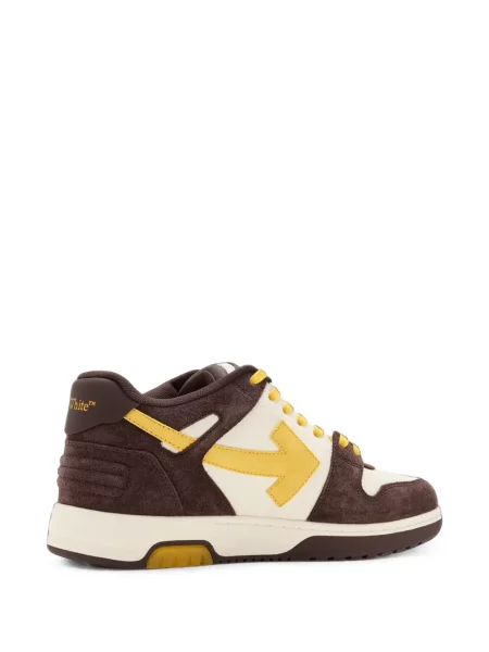 Sneakerși Off-white business alb