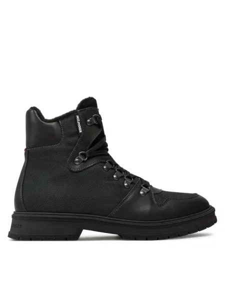Trzewiki Tommy Hilfiger czarne