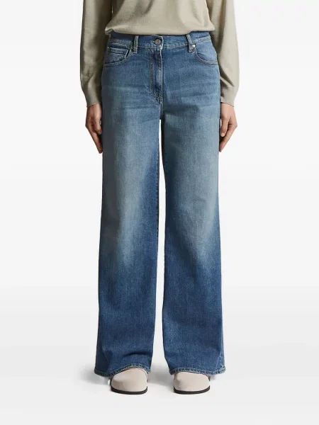 Blugi Peserico cu 5 buzunare albastru