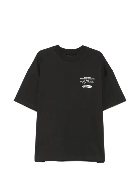 Tricou Wrstbhvr cu imagine negru