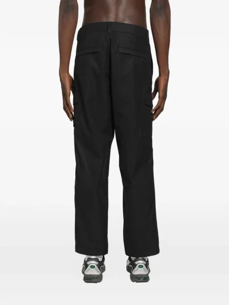 Pantaloni cargo Stone Island cu strasuri negru