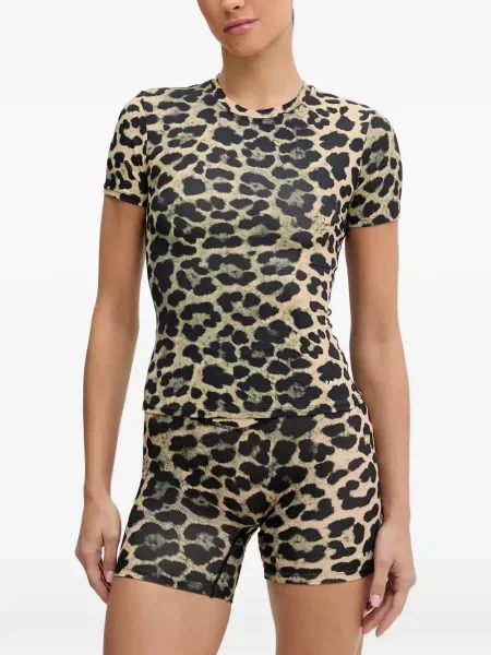 Tricou P.e Nation cu imagine cu model leopard