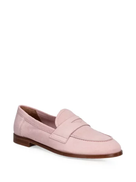 Pantofi loafer Jonak Paris din piele de căprioară roz