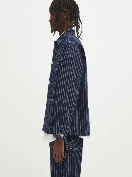Human Made geacă jeans Wabash Coverall Jacket de tranzitie