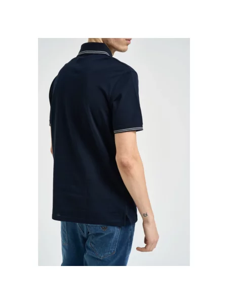 Koszulka polo Emporio Armani niebieska