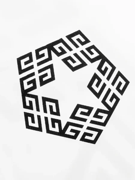 Cămașă Givenchy cu imagine alb