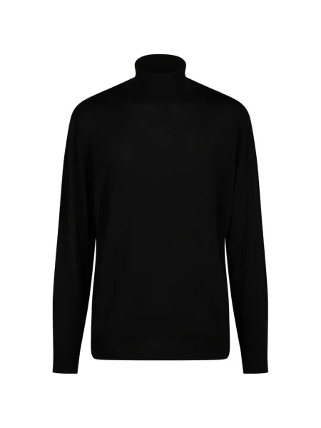 Pulover Canali tricotate negru