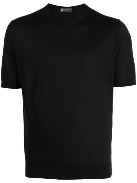 Tricou Colombo cu decolteu rotund negru