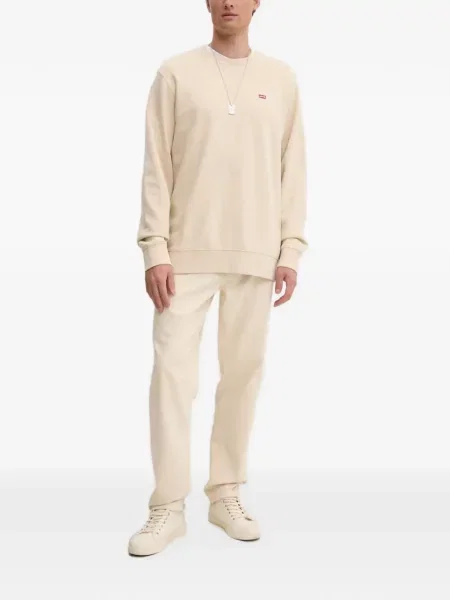 Scurt pantaloni scurți Levi's® cu broderie cu dungi alb