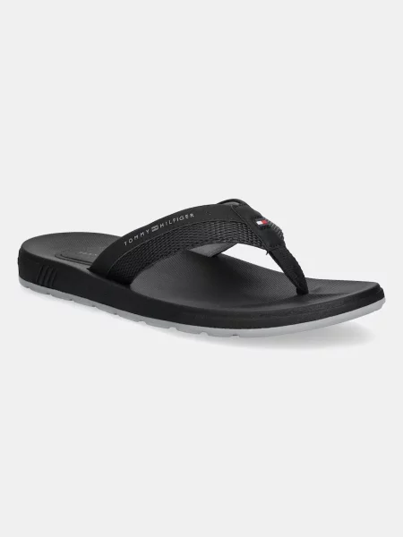Джапанки Tommy Hilfiger MOLDED HILFIGER BEACH SANDAL черно