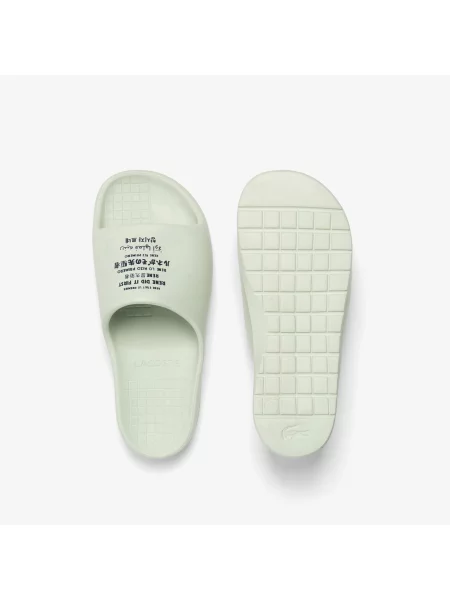 Шлепанцы Lacoste белые