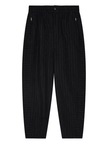 Pantaloni Giorgio Armani cu dungi negru