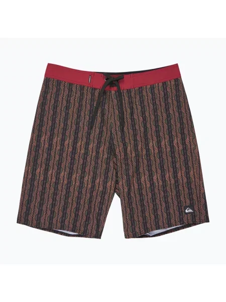 Pantaloni scurți de baie pentru bărbați Quiksilver Surfsilk Straight black horizons negru